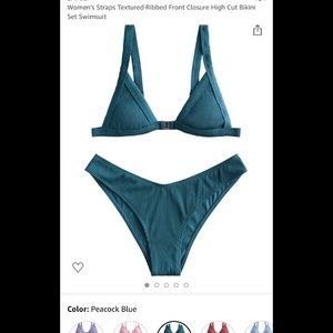 Zaful Front Closure Bikini